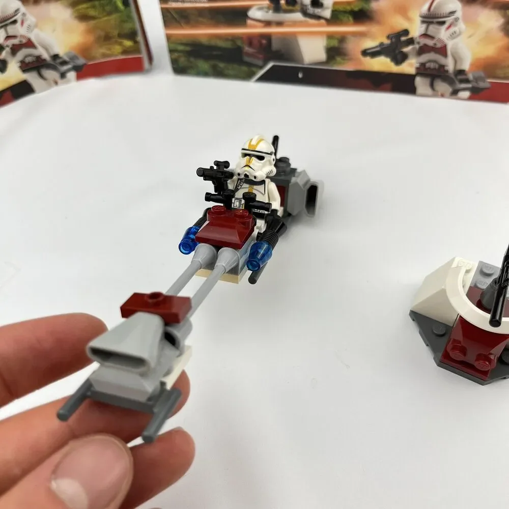 LEGO Star Wars Clone Troopers Battle Pack 7655 2007 Retired INCOMPLETE NO CRACKS